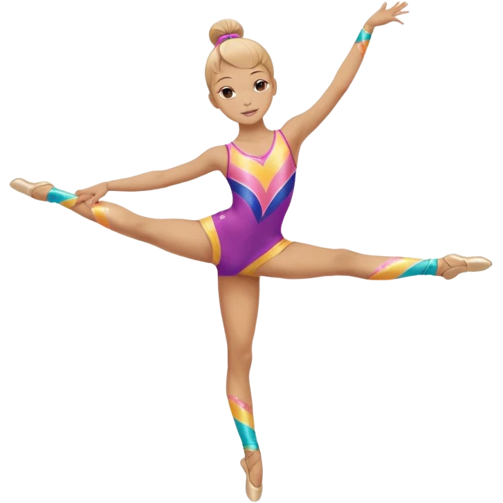 justaucorps gymnastique rythmique emoji