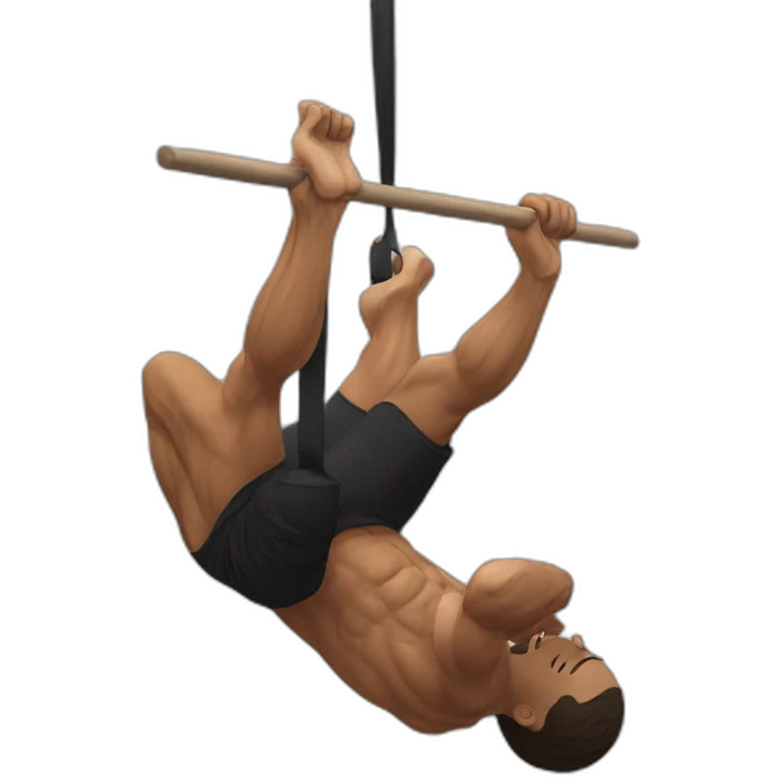 front lever, calisthenics emoji