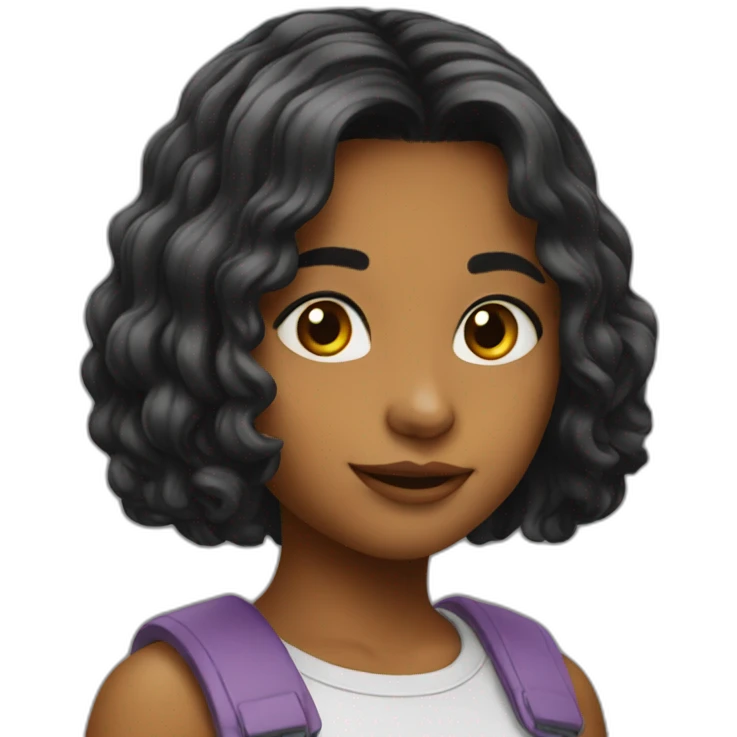 Girl looks like  this 🥺 emoji