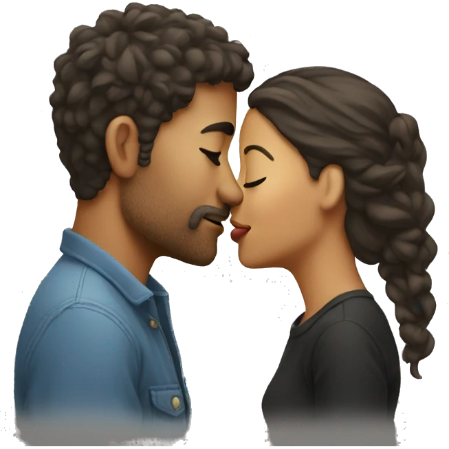 Couple kissing  emoji