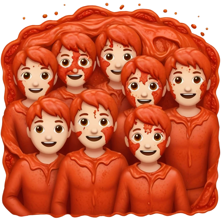 La Tomatina festival tomato fight emoji