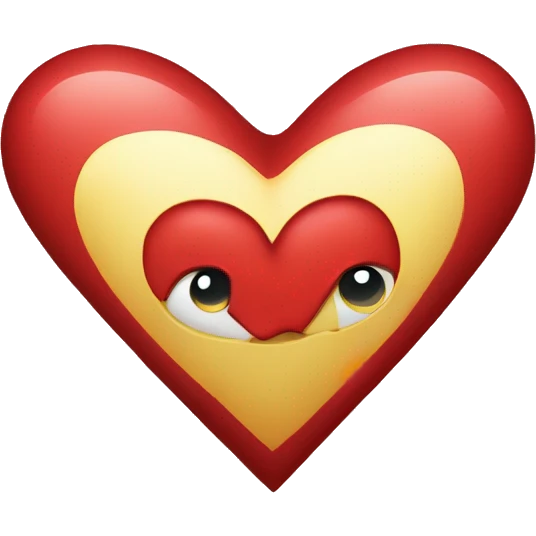 corazón rojo emoji