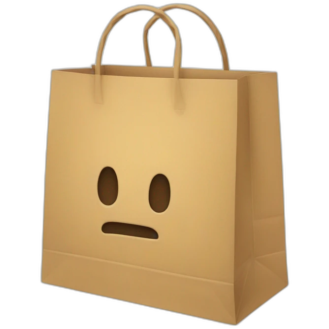 shopping bag emoji