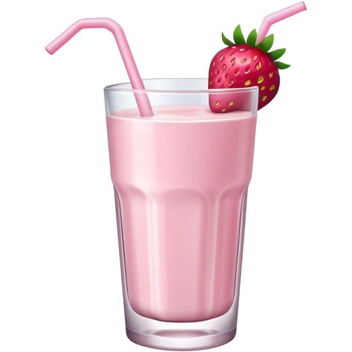 Strawberry milk emoji