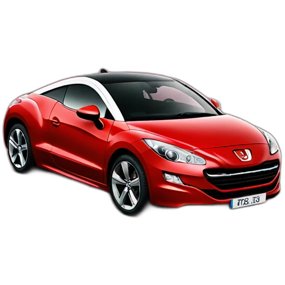 red rcz peugeot emoji