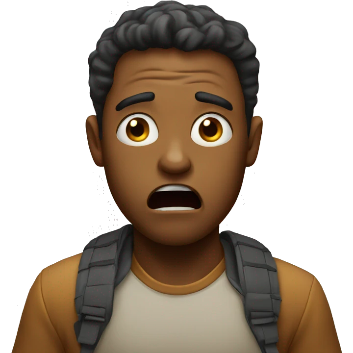 shocked human emoji