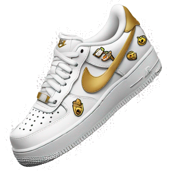 Nike Air Force 1 emoji