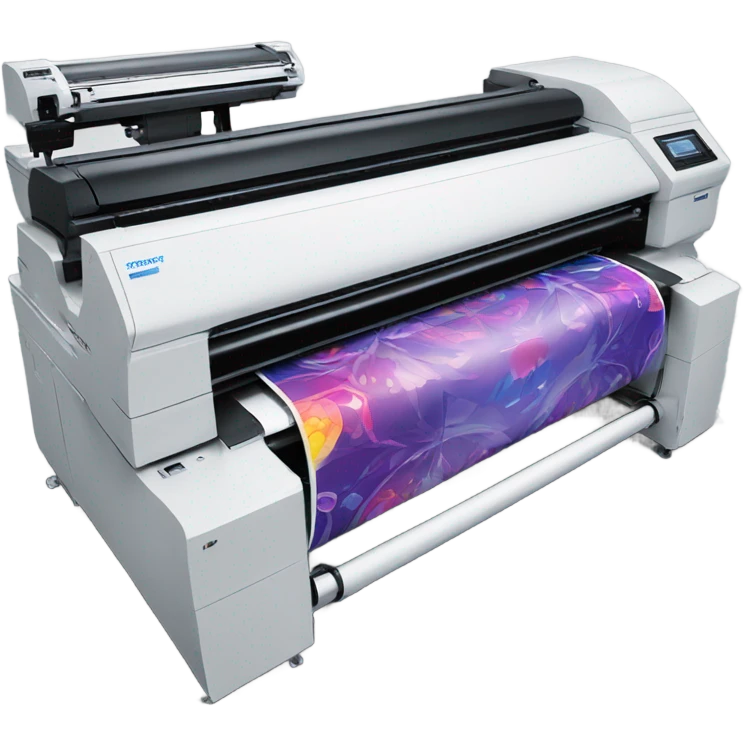 big format printer emoji