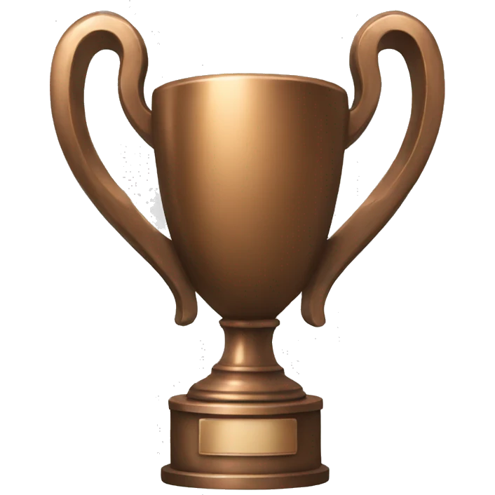 bronze trophy emoji