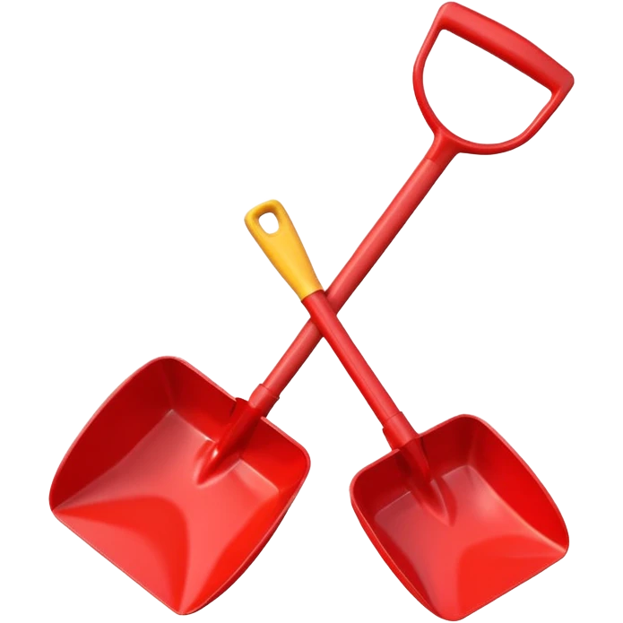 toy shovel emoji