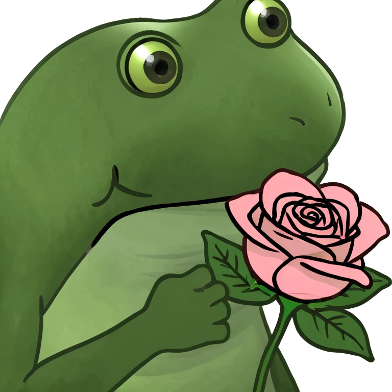 a rose toy emoji
