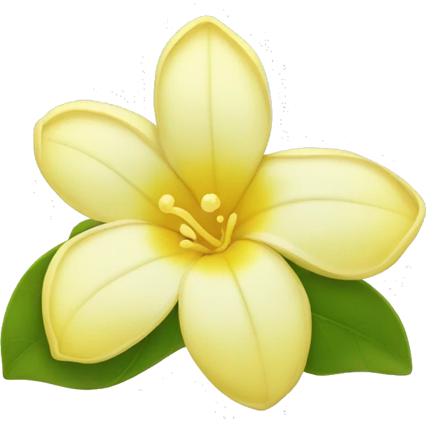 Yellow jasmine blossom flower emoji