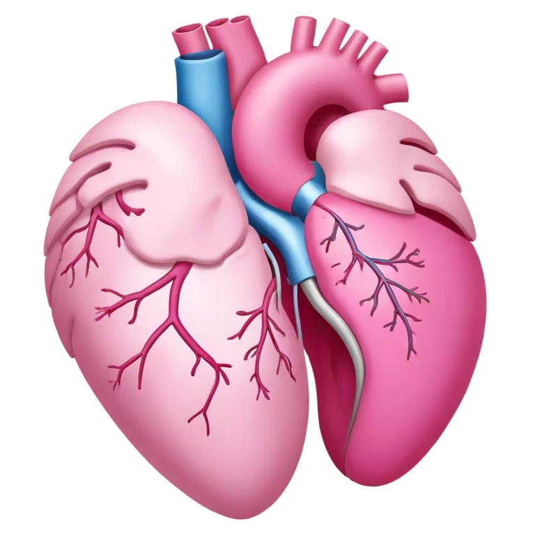 Pink anatomy textbook  emoji
