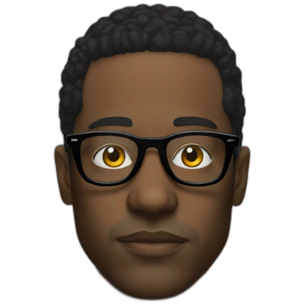 travis scott with glasses emoji