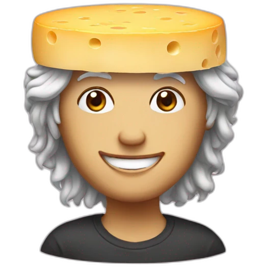 cheese with wigs emoji