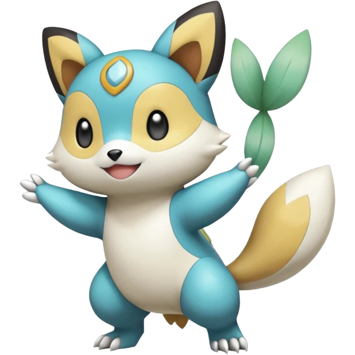 Emolga-Pachirisu-Oshawott-Buizel-Meloetta-Pokémon-Fakémon-fusion, full body emoji