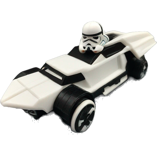 Hot Wheels Star Wars Character Cars 1st Order Executioner car emoji