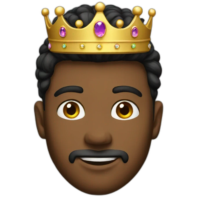 crowned gay prince emoji