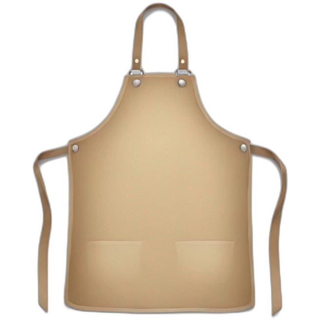 Apron no people emoji