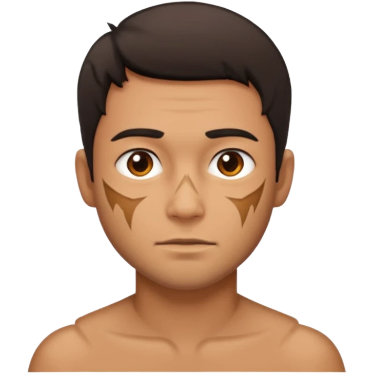 Scar face  emoji