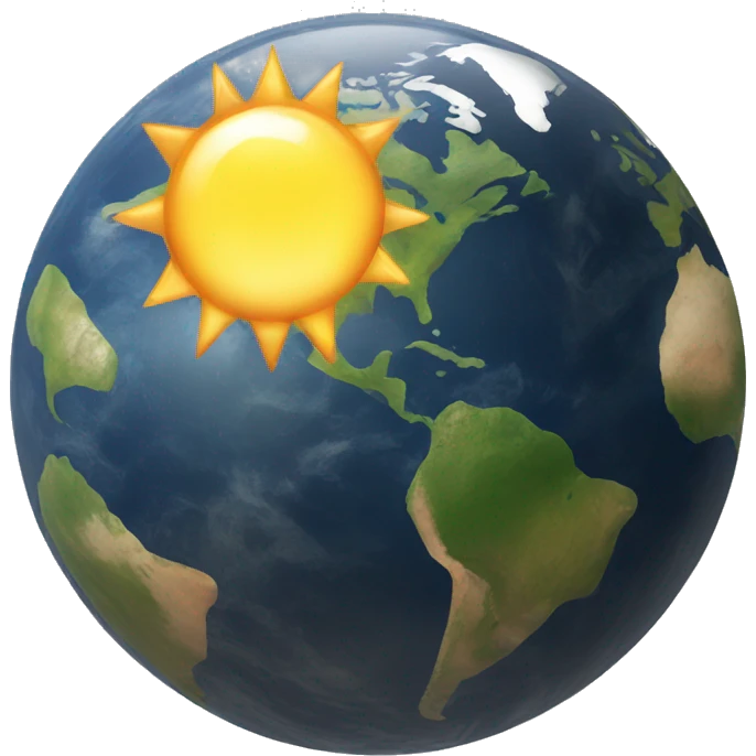 Earth Solarballs emoji