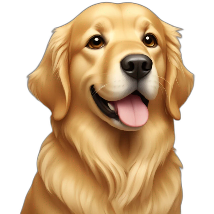 golden retriever emoji