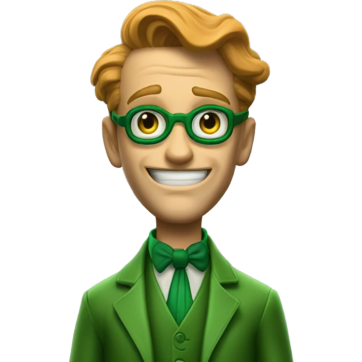 The riddler from " THE BATMAN " 2022   emoji