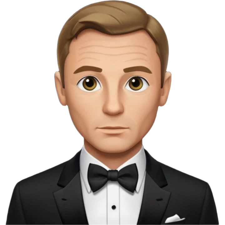 james bond emoji