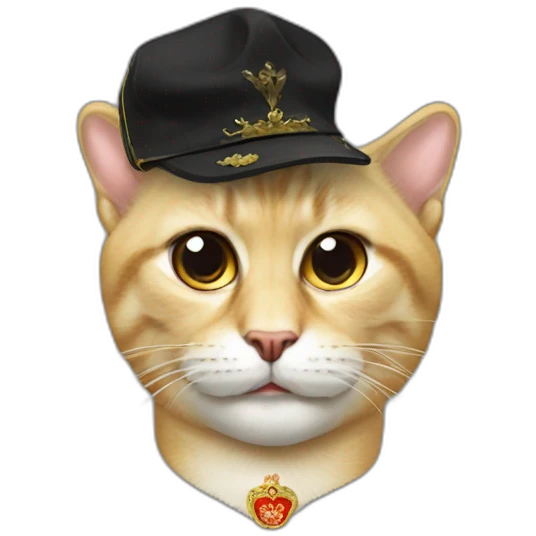 putin with cat-hat emoji