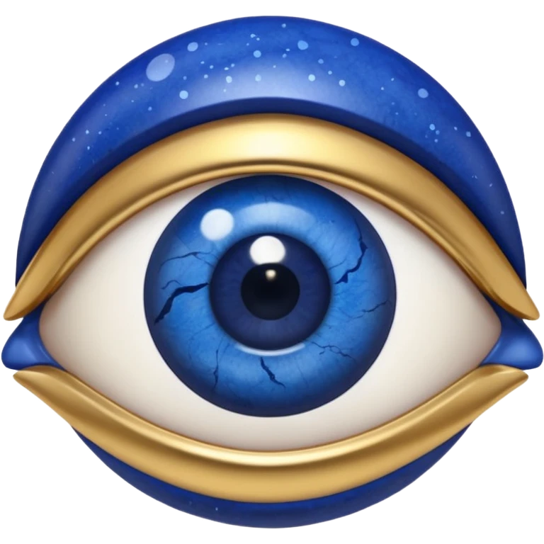 lapis lazuli with eyes cartoon emoji