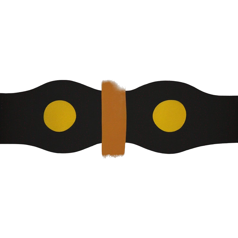 Aboriginal flag emoji