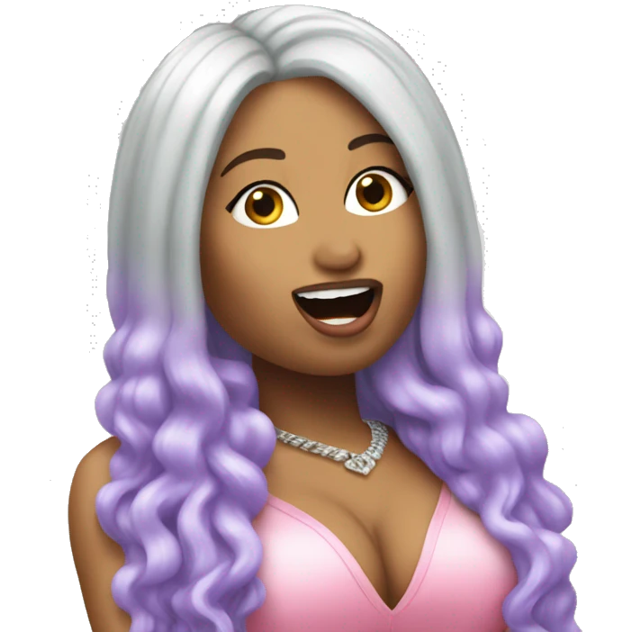 nicki minaj singing emoji