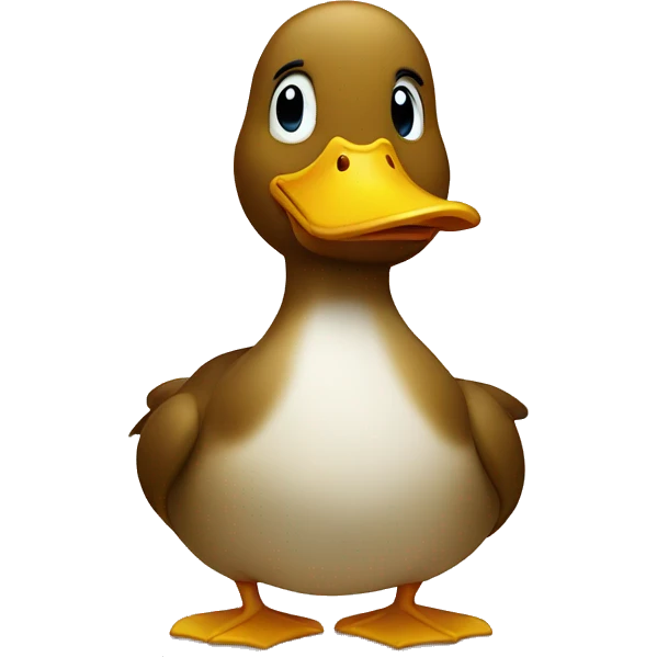 Wondering Duck emoji