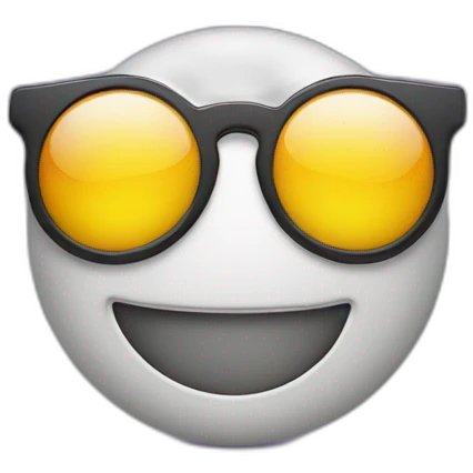 crescent notification with sunglasses and an open smile emoji