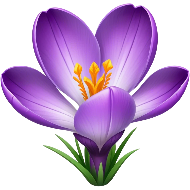 Crocus emoji