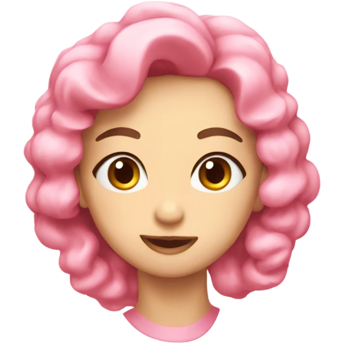 fiocco rosa emoji