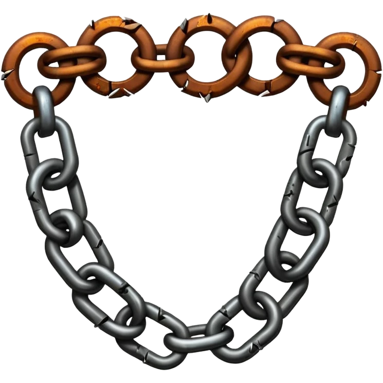 Broken chains emoji