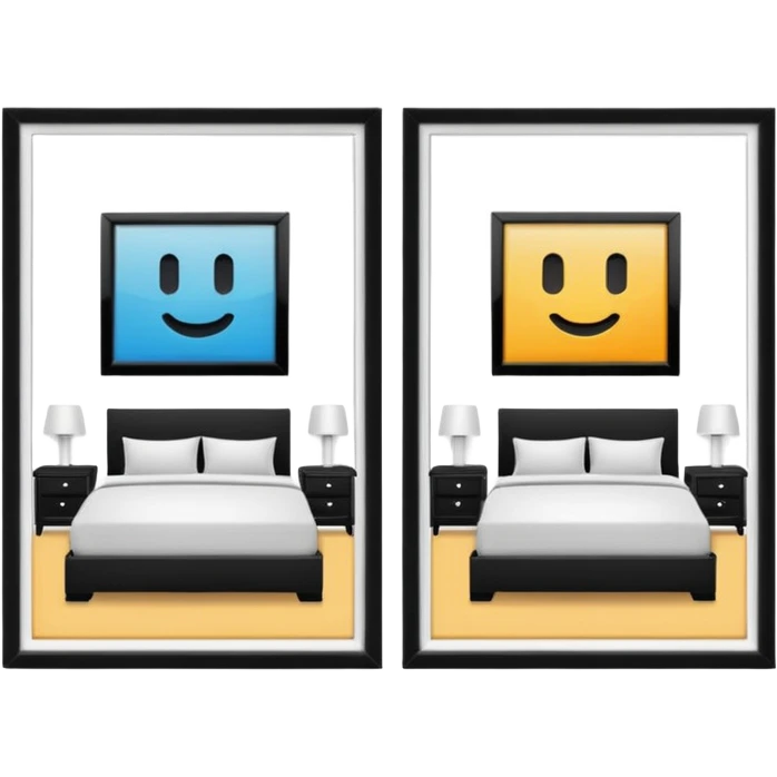 rooms beside each other emoji