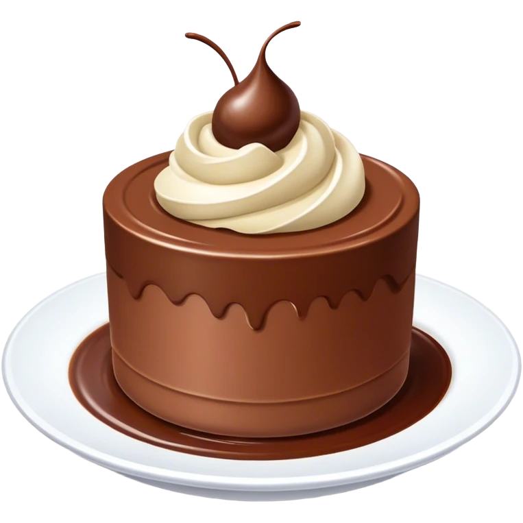 Chocolate Mousse emoji