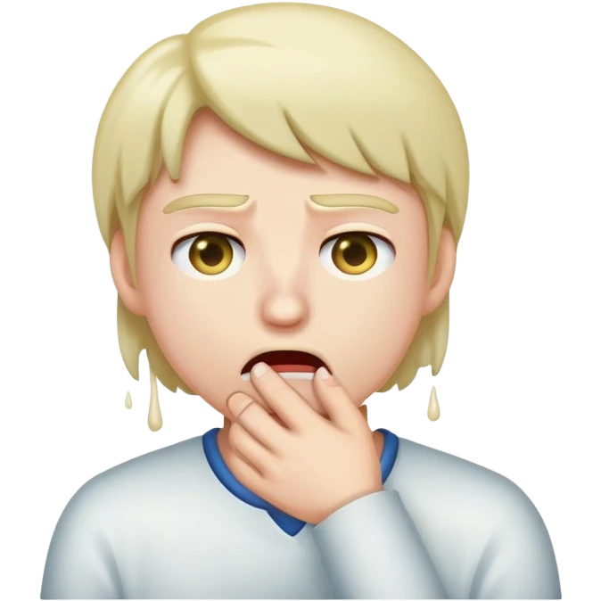 throw up emoji