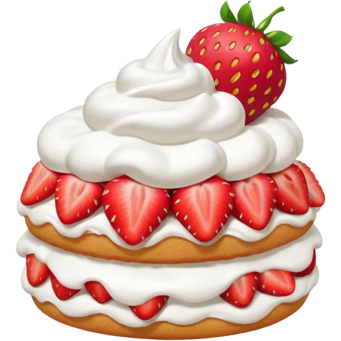 strawberry shortcake emoji