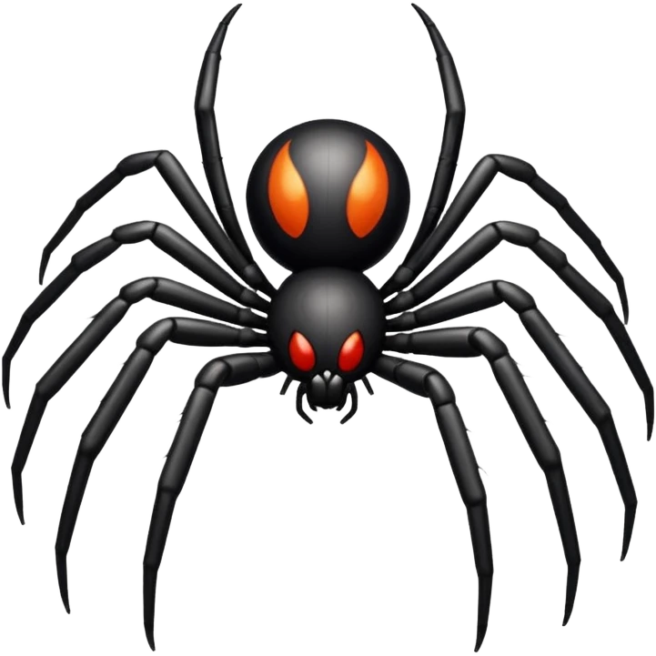 Spider with an ankle monitor emoji