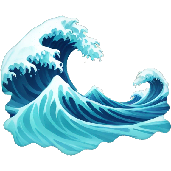 water wave emoji