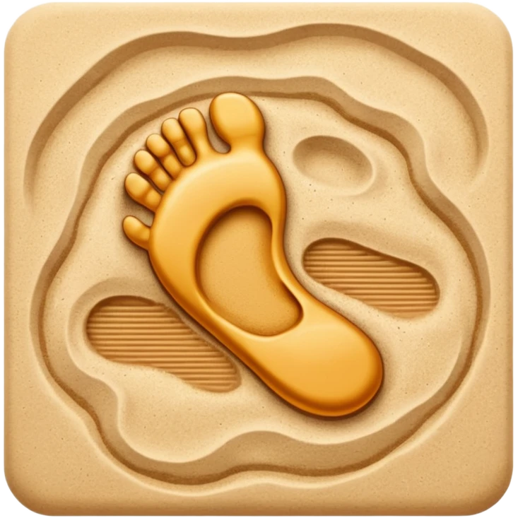 footprint emoji