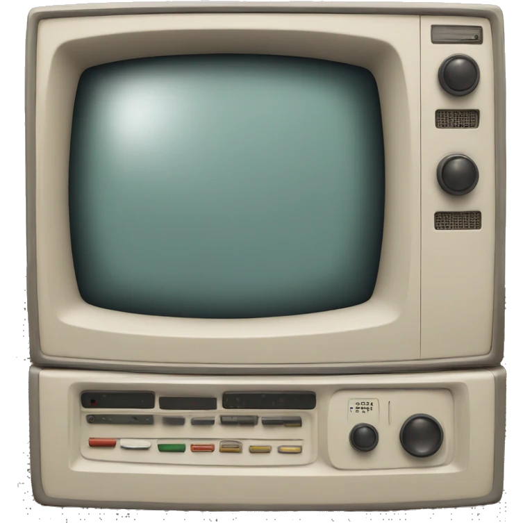 vintage monitor emoji