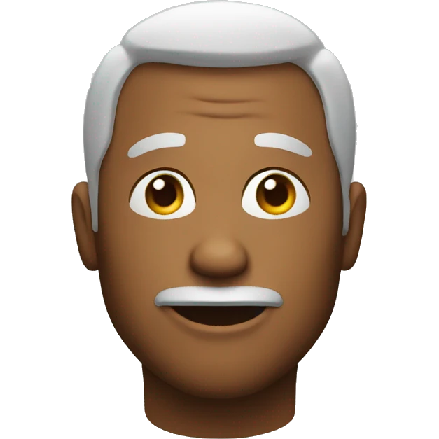 MAN wiht emoji face emoji