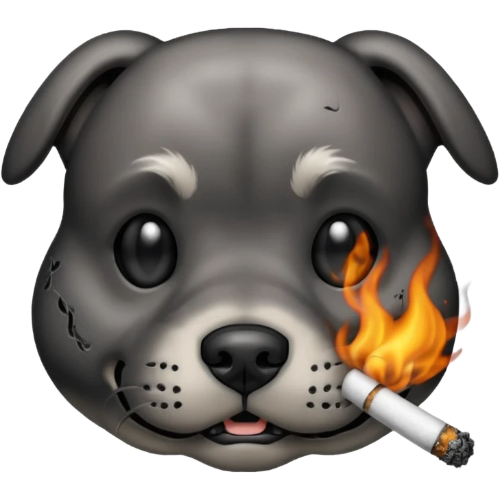 Nuke dog head emoji