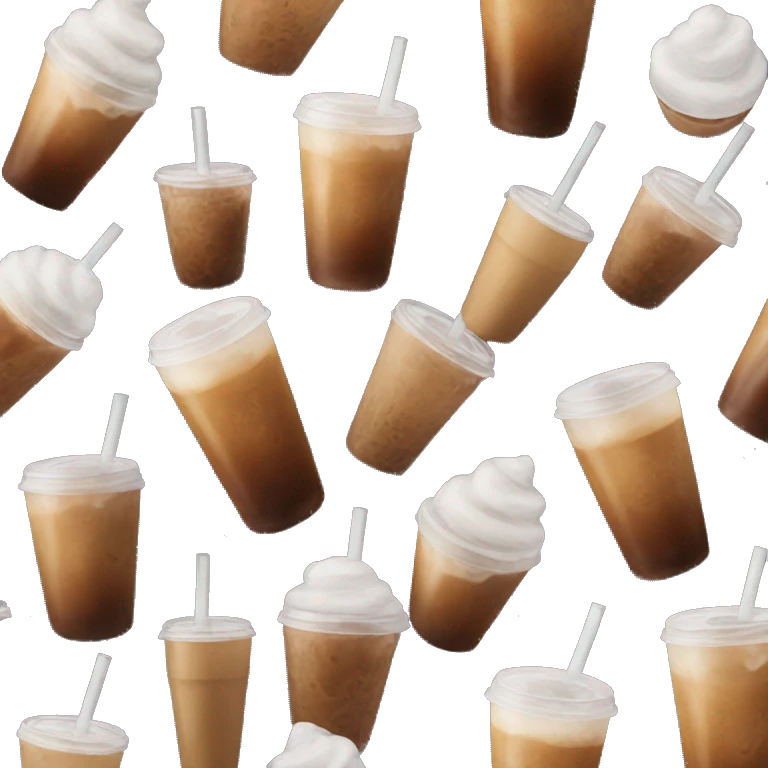 iced coffee emoji