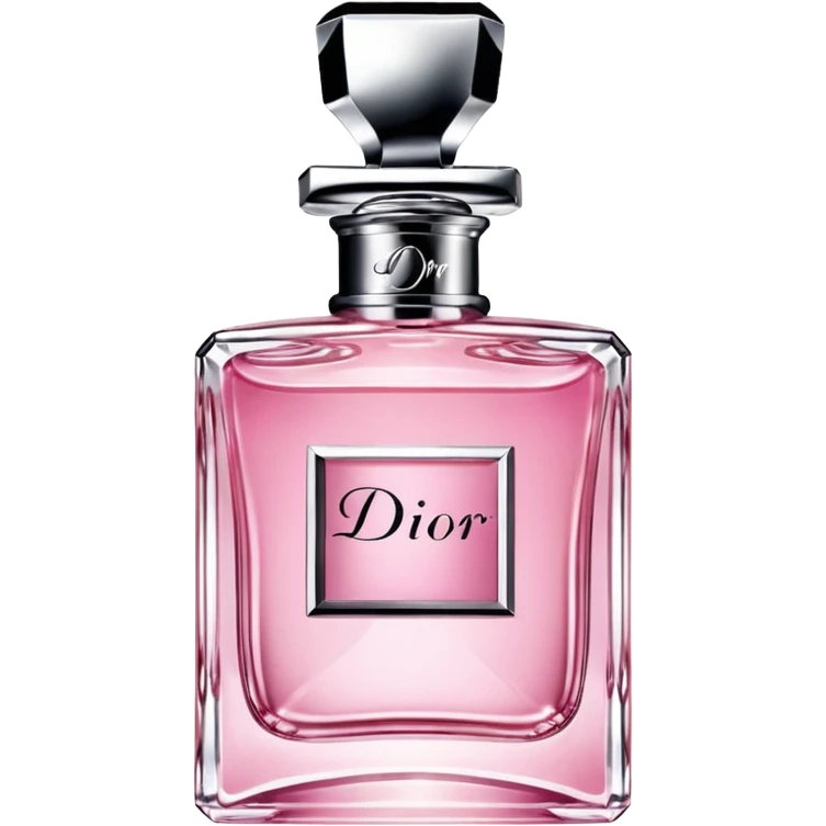 Miss Dior perfume bottle elegant sparkling emoji