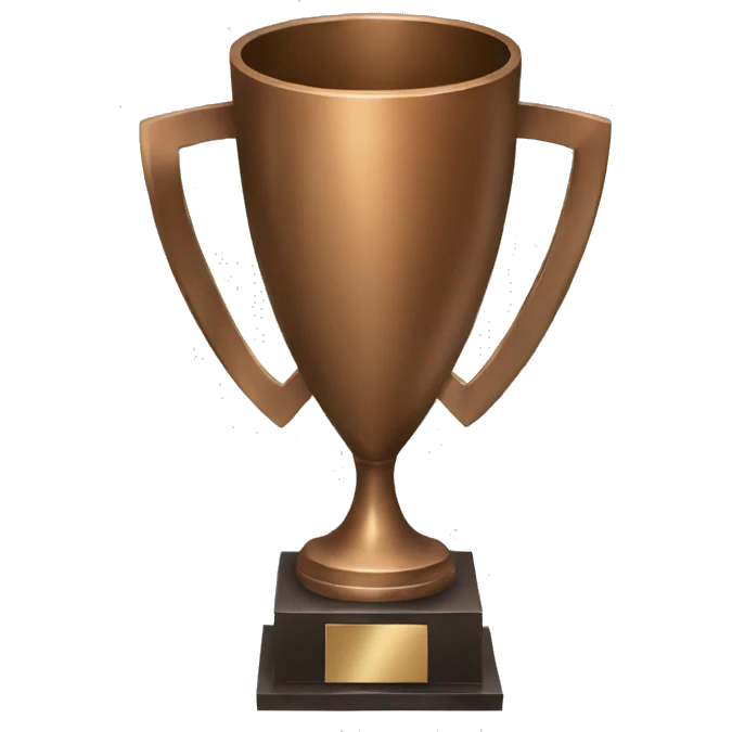 bronze trophy emoji